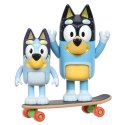 Bluey Figurki 2pak Jazda na deskorolce Bluey Figurki 2pak Jazda na deskorolce