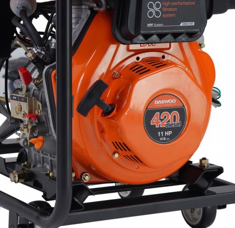 AGREGAT PRĄDOTWÓRCZY DIESEL DAEWOO DDAE 6000XE-3 5.0kW