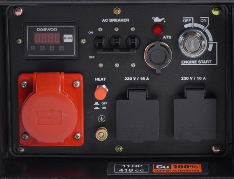 AGREGAT PRĄDOTWÓRCZY DIESEL DAEWOO DDAE 6000XE-3 5.0kW