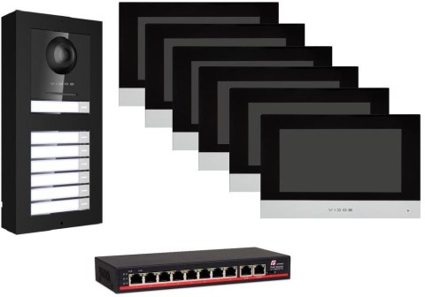 Wideodomofon IP VIDOS ONE X162/6xM2010 Wideodomofon IP VIDOS ONE X162/6xM2010