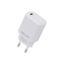 Ładowarka sieciowa 20W PD 3.0 bez kabla biała Ładowarka sieciowa 20W PD 3.0 bez kabla biała