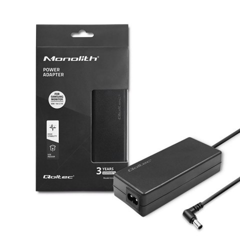 Zasilacz sieciowy do monitora Samsung 30W | 14V | 2.1A | 6.5*4.4 | + kabel zasilający Zasilacz sieciowy do monitora Samsung 30W | 14V | 2.1A | 6.5*4.4 | + kabel zasilający