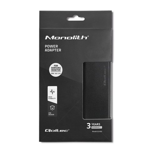 Zasilacz sieciowy do monitora Samsung 30W | 14V | 2.1A | 6.5*4.4 | + kabel zasilający Zasilacz sieciowy do monitora Samsung 30W | 14V | 2.1A | 6.5*4.4 | + kabel zasilający