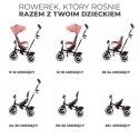 Rowerek trójkołowy ASTON ROSE PINK Rowerek trójkołowy ASTON ROSE PINK