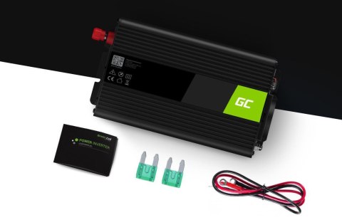 PRZETWORNICA NAPIĘCIA INWERTER Green Cell 24V / 230V 2000W/4000W CZYSTA SINUSOIDA INV20 PRZETWORNICA NAPIĘCIA INWERTER Green Cell 24V / 230V 2000W/4000W CZYSTA SINUSOIDA INV20