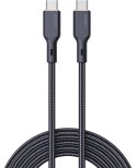 CB-KCC102 kabel USB-C - USB-C 1.8m 100W PD 5A 20V kevlar + nylonowy oplot