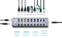 Hub USB 3.0/USB-C 9 portów LAN + Power Adapter 60W Hub USB 3.0/USB-C 9 portów LAN + Power Adapter 60W