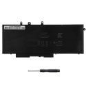 Bateria 93FTF GJKNX 7,6V 6200mAh do Dell Latitude 5290 5490 5580 Bateria 93FTF GJKNX 7,6V 6200mAh do Dell Latitude 5290 5490 5580
