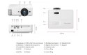 Projektor PA700S 4500 Ansi Lumens Projektor PA700S 4500 Ansi Lumens