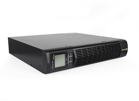 UPS ZASILACZ AWARYJNY Green Cell 3000VA 2700W DO SZAFY RACK RTII Z WYŚWIETLACZEM LCD UPS15 UPS ZASILACZ AWARYJNY Green Cell 3000VA 2700W DO SZAFY RACK RTII Z WYŚWIETLACZEM LCD UPS15