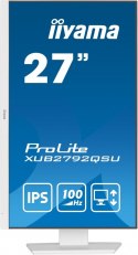 Monitor 27 cali ProLite XUB2792QSU-W6 IPS,QHD,HAS(150mm),100Hz,4xUSB3.2,SLIM Monitor 27 cali ProLite XUB2792QSU-W6 IPS,QHD,HAS(150mm),100Hz,4xUSB3.2,SLIM