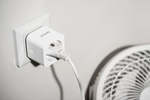 Inteligentne gniazdko Wi-Fi 16A Pomiar zużycia energii, wielopak 3 szt., AS-01, białe Inteligentne gniazdko Wi-Fi 16A Pomiar zużycia energii, wielopak 3 szt., AS-01, białe