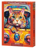Puzzle 1000 elementów Cat Bus Travel Puzzle 1000 elementów Cat Bus Travel