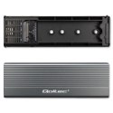 Obudowa | kieszeń na dysk SSD M.2 | SATA | NGFF | USB-C | Super speed 6Gb/s | 2TB | Szara Obudowa | kieszeń na dysk SSD M.2 | SATA | NGFF | USB-C | Super speed 6Gb/s | 2TB | Szara