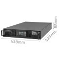 Zasilacz awaryjny UPS do RACK | 1kVA | 1000W | Power Factor 1.0 |LCD | On-line Zasilacz awaryjny UPS do RACK | 1kVA | 1000W | Power Factor 1.0 |LCD | On-line
