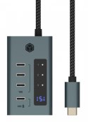 Hub IB-HUB1454-C31 4 port Type C HUB z 24W PSU Hub IB-HUB1454-C31 4 port Type C HUB z 24W PSU