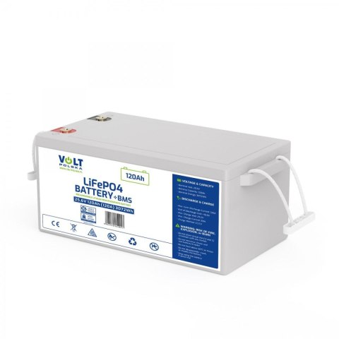 AKUMULATOR VOLT POLSKA LITOWO-ŻELAZOWO-FOSFORANOWY LiFePO4 24V 120Ah 120A AKUMULATOR VOLT POLSKA LITOWO-ŻELAZOWO-FOSFORANOWY LiFePO4 24V 120Ah 120A