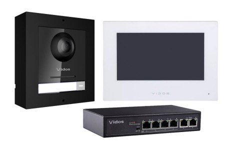 WIDEODOMOFON IP VIDOS ONE M2010W/S2101 WIDEODOMOFON IP VIDOS ONE M2010W/S2101