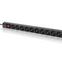 Listwa zasilająca PDU do RACK | 16A | 16xSCHUKO | Pionowa | 1.8m Listwa zasilająca PDU do RACK | 16A | 16xSCHUKO | Pionowa | 1.8m