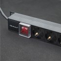 Listwa zasilająca PDU do RACK | 16A | 16xSCHUKO | Pionowa | 1.8m Listwa zasilająca PDU do RACK | 16A | 16xSCHUKO | Pionowa | 1.8m