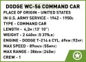 Klocki Dodge WC-56 Command Car Klocki Dodge WC-56 Command Car