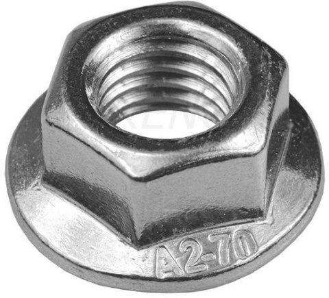 Nakrętka kołnierzowa nierdzewna M10, KENO (K-21) 1szt. Nakrętka kołnierzowa nierdzewna M10, KENO (K-21) 1szt.