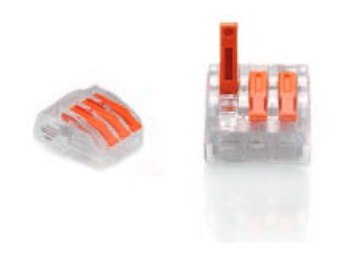 ZŁĄCZKA DO PRZEWODÓW ZATRZASKOWA 0,2-4,0mm2 PC-233 3GNIAZDA (50szt.) ZŁĄCZKA DO PRZEWODÓW ZATRZASKOWA 0,2-4,0mm2 PC-233 3GNIAZDA (50szt.)