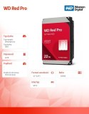 Dysk HDD Red Pro 22TB 3,5 512MB SATAIII/7200rpm Dysk HDD Red Pro 22TB 3,5 512MB SATAIII/7200rpm