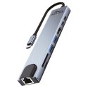 Stacja dokująca 8 IN 1 GIGA LAN HUB MT5046 Stacja dokująca 8 IN 1 GIGA LAN HUB MT5046