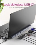 Stacja dokująca IB-DK2106a-CPD 11 w 1, 2x HDMI, 1x VGA, LAN, czytnik kart, 3x USB, 100W PD Stacja dokująca IB-DK2106a-CPD 11 w 1, 2x HDMI, 1x VGA, LAN, czytnik kart, 3x USB, 100W PD