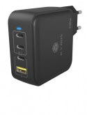 Ładowarka IB-PS1040-PD 100 Watt, 2x Type-C, 2x Type-A Ładowarka IB-PS1040-PD 100 Watt, 2x Type-C, 2x Type-A