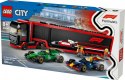Klocki City 60445 F1 Ciężarówka z bolidami RB20 i AMR24 F1 Klocki City 60445 F1 Ciężarówka z bolidami RB20 i AMR24 F1
