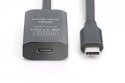 Kabel przedłużający aktywny USB-C - USB-C, USB 3.2 Gen1, 5Gbps, 5m Kabel przedłużający aktywny USB-C - USB-C, USB 3.2 Gen1, 5Gbps, 5m