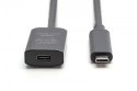 Kabel przedłużający aktywny USB-C - USB-C, USB 3.2 Gen2, 10Gbps, 5m Kabel przedłużający aktywny USB-C - USB-C, USB 3.2 Gen2, 10Gbps, 5m