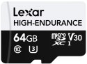 Karta microSD High Endurance 64GB C10 A1 U1 V30 100/35MB/s Karta microSD High Endurance 64GB C10 A1 U1 V30 100/35MB/s