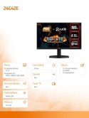 Monitor 24G42E 23.8 cala 180Hz Fast IPS HDMI DP Monitor 24G42E 23.8 cala 180Hz Fast IPS HDMI DP