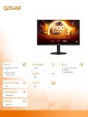 Monitor Q27G4XF 27 cali 180Hz Fast IPS HDMI DP HAS Monitor Q27G4XF 27 cali 180Hz Fast IPS HDMI DP HAS