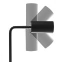 Lampka biurkowa GU10, z włącznikiem MCE370 B czarna, okrągła Lampka biurkowa GU10, z włącznikiem MCE370 B czarna, okrągła