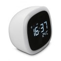 Budzik elektroniczny Bora Bora biały Budzik elektroniczny Bora Bora biały