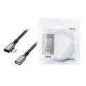 Kabel USB3.2 gen2 TypeC do USB-C/F, PD, 1m Kabel USB3.2 gen2 TypeC do USB-C/F, PD, 1m