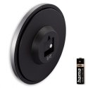 Zegar ścienny 30cm Mallorca Srebrny Zegar ścienny 30cm Mallorca Srebrny