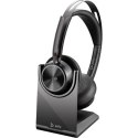 Zestaw słuchawkowy Voyager Focus 2 certyfikatem Microsoft Teams USB-C-C z podstawką ładującą, przejściówka USB-C/A 9T9J6AA Zestaw słuchawkowy Voyager Focus 2 certyfikatem Microsoft Teams USB-C-C z podstawką ładującą, przejściówka USB-C/A 9T9J6AA