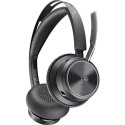 Zestaw słuchawkowy Voyager Focus 2 certyfikatem Microsoft Teams USB-C-C z podstawką ładującą, przejściówka USB-C/A 9T9J6AA Zestaw słuchawkowy Voyager Focus 2 certyfikatem Microsoft Teams USB-C-C z podstawką ładującą, przejściówka USB-C/A 9T9J6AA