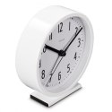 Budzik Skye 11,3cm Biały Budzik Skye 11,3cm Biały
