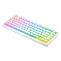 Klawiatura mechaniczna bezprzewodowa PHENIX WHITE Gateron Red Pro, Pudding Klawiatura mechaniczna bezprzewodowa PHENIX WHITE Gateron Red Pro, Pudding