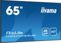 Monitor 65 cali LH6541UHS-B1AG VA,4K,24/7,LAN,USB,HDMI,500cd/m2, Haze(25%),2x10W,Pion/Poziom Monitor 65 cali LH6541UHS-B1AG VA,4K,24/7,LAN,USB,HDMI,500cd/m2, Haze(25%),2x10W,Pion/Poziom