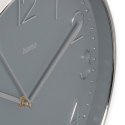 Zegar ścienny 30cm Corsica Srebrno-szary Zegar ścienny 30cm Corsica Srebrno-szary