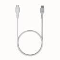 Kabel USB-C-USB-C PowerStream 100W oplot 1,2m biały Kabel USB-C-USB-C PowerStream 100W oplot 1,2m biały