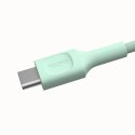 Kabel USB-C-USB-C PowerStream 100W oplot 1,2m zielony Kabel USB-C-USB-C PowerStream 100W oplot 1,2m zielony