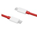 Kabel USB Typ C do USB Typ C (12A) 1M czerwony Kabel USB Typ C do USB Typ C (12A) 1M czerwony